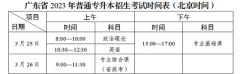 廣東省2023年專升本熱點問答匯總